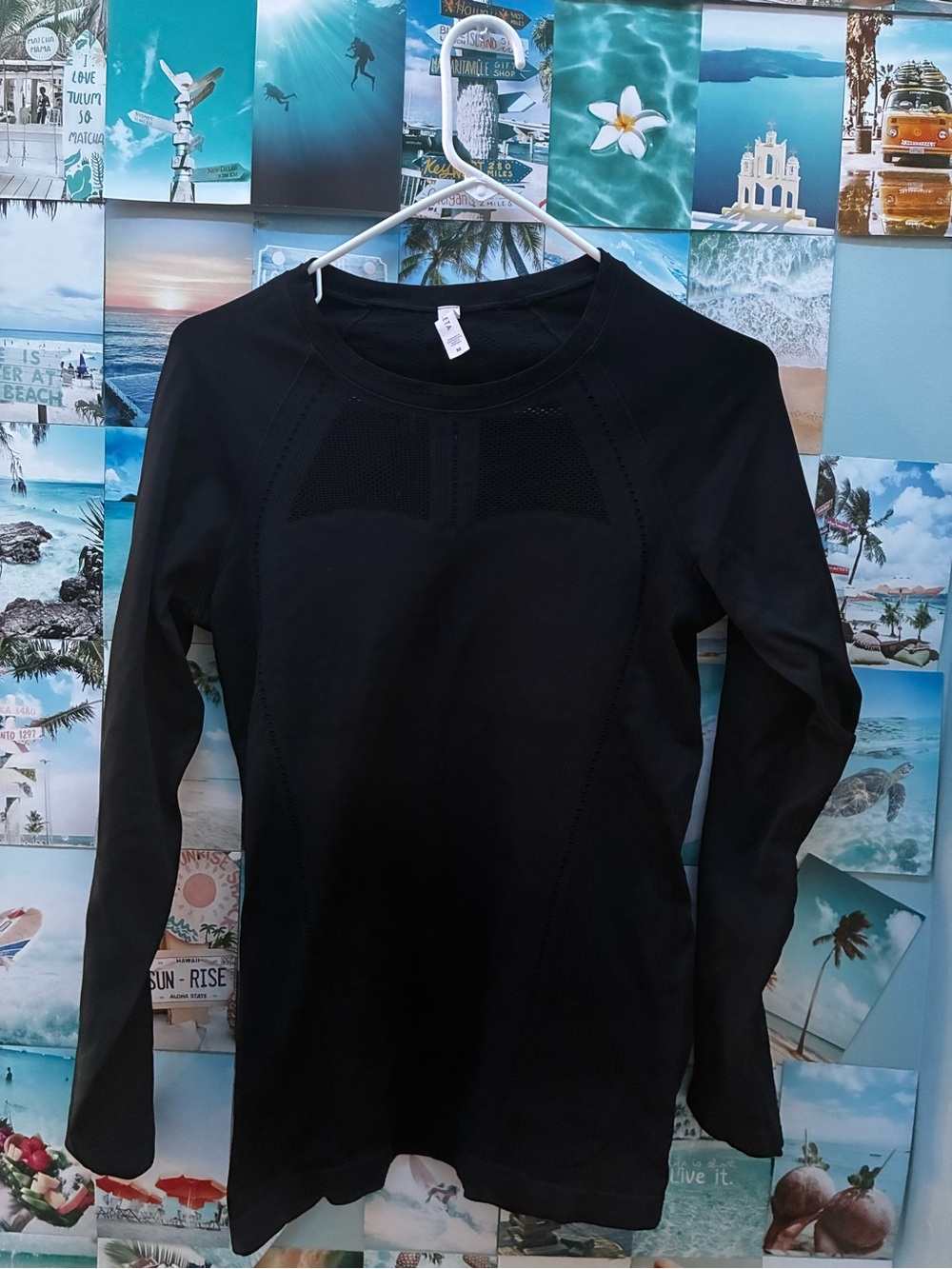 Athleta Oxygen Foothill Seamless Long Sleeve Top